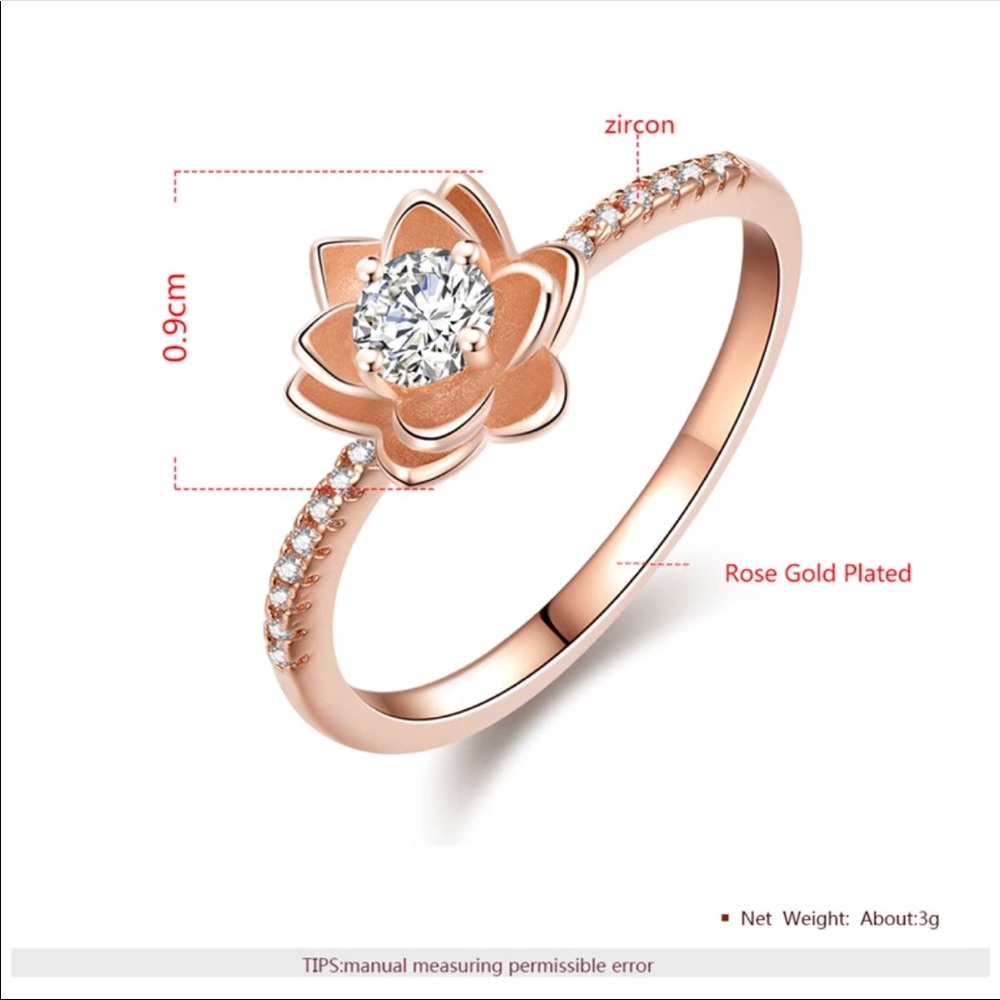 Gorgeous flower Ring - Picture 2 of 5